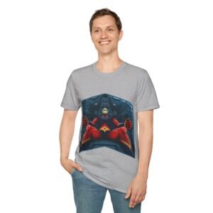 Goldorak Feat UFO Robot Grendizer - Actarus Cockpit - Unisex T-Shirt - Image 27