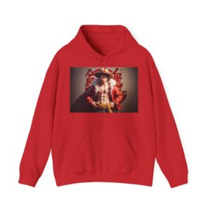 One Piece - Luffy Style Realistic - Unisex Heavy Blend™ Hooded Sweatshirt - Image 55
