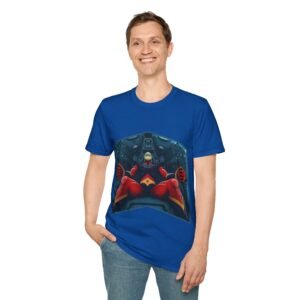 Goldorak Feat UFO Robot Grendizer - Actarus Cockpit - Unisex T-Shirt - Image 69