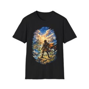Hero Adventure - Sunset Landscape T-Shirt - Image 1