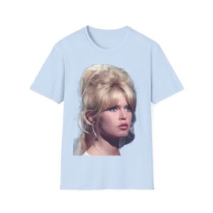 Brigitte Bardot - Classic European Screen Beauty - Unisex T-Shirt - Image 19