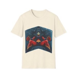 Goldorak Feat UFO Robot Grendizer - Actarus Cockpit - Unisex T-Shirt - Image 37