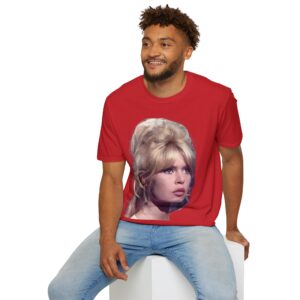 Brigitte Bardot - Classic European Screen Beauty - Unisex T-Shirt - Image 29