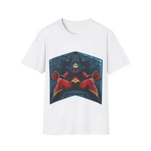 Goldorak Feat UFO Robot Grendizer - Actarus Cockpit - Unisex T-Shirt - Image 8