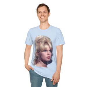Brigitte Bardot - Classic European Screen Beauty - Unisex T-Shirt - Image 22