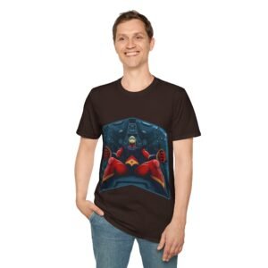 Goldorak Feat UFO Robot Grendizer - Actarus Cockpit - Unisex T-Shirt - Image 34
