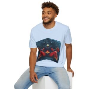Goldorak Feat UFO Robot Grendizer - Actarus Cockpit - Unisex T-Shirt - Image 64