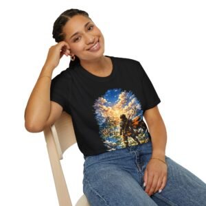 Hero Adventure - Sunset Landscape T-Shirt - Image 2