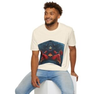 Goldorak Feat UFO Robot Grendizer - Actarus Cockpit - Unisex T-Shirt - Image 43