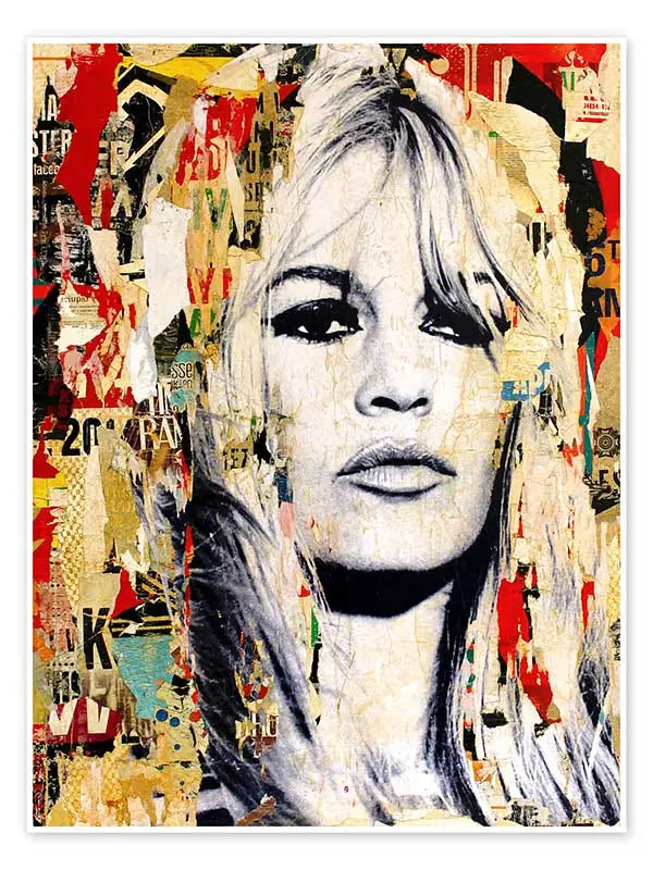 French Cinema Icon Portrait